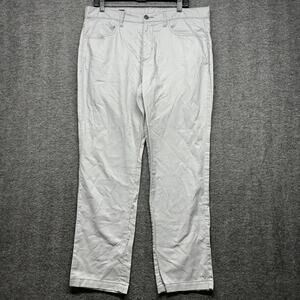 Perry Ellis America Men's Slim Fit Chino Pants‎ Gray Size 36X30